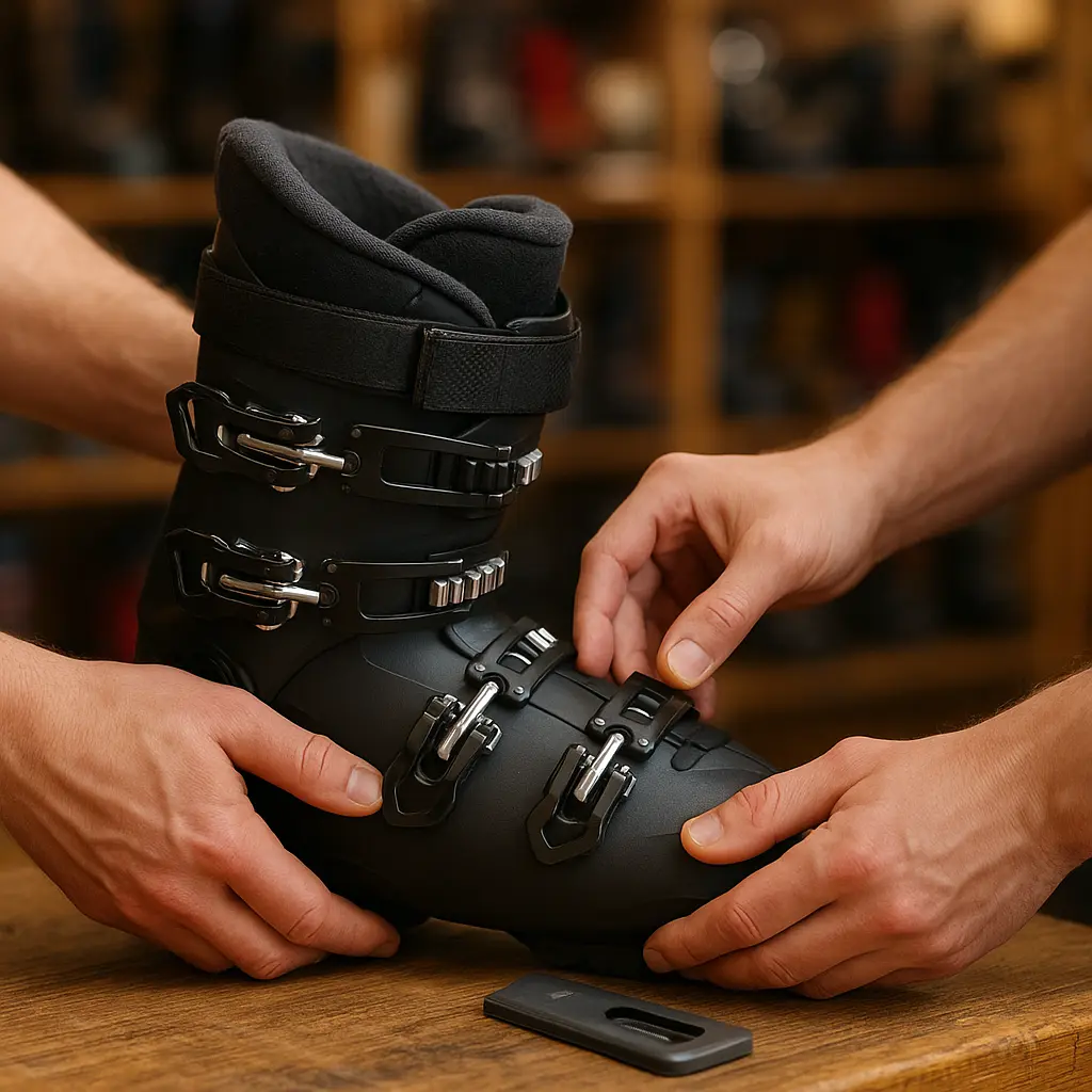 Bootfitting im Workshop